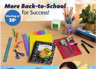 Family Dollar Back to School Ad Jul 07 – Aug 31, 2024