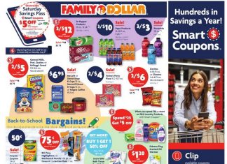 Family Dollar Weekly Ad Jul 28 – Aug 03, 2024 (Back to School Promotion Included)