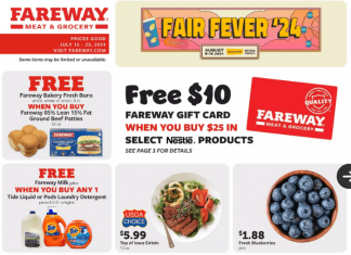 Fareway Weekly Ad July 15 – July 20, 2024