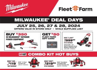 Fleet Farm Three-Day Ad Jul 25 – Jul 28, 2024