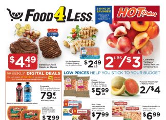 Food 4 Less Weekly Ad Jul 05 – Jul 09, 2024