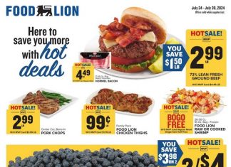 Food Lion Weekly Ad July 24 – July 30, 2024
