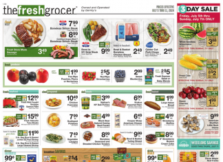 Gerrity’s Supermarkets Weekly Ad Jul 05 – Jul 11, 2024