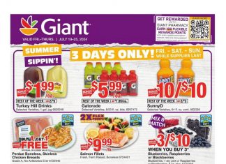 Giant Food Weekly Ad Jul 19 – Jul 25, 2024