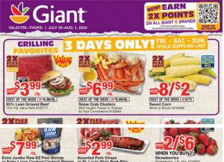Giant Food Weekly Ad Jul 26 – Aug 01, 2024