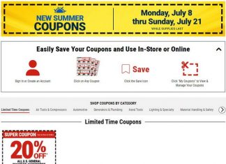Harbor Freight Summer Coupon Sale July 08 – July 21, 2024