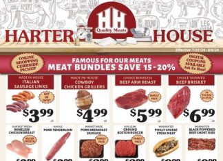 Harter House Weekly Ad Jul 31 – Aug 06, 2024