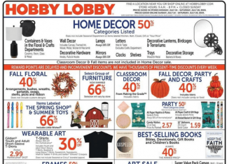 Hobby Lobby Weekly Ad Jul 14 – Jul 20, 2024
