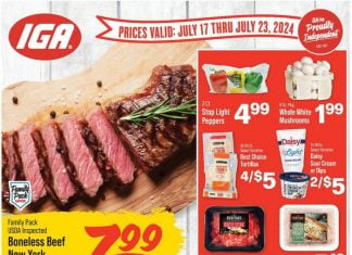 IGA Weekly Ad Jul 17 – Jul 23, 2024