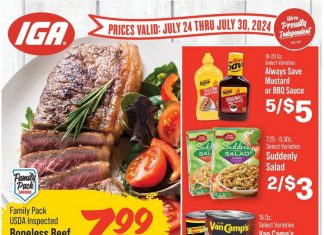 IGA Weekly Ad Jul 24 – Jul 30, 2024