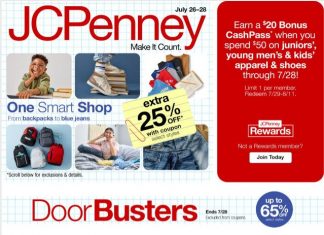 JCPenney Store Ad July 26 – July 28, 2024