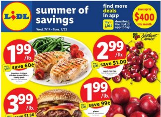 Lidl Weekly Ad July 17 – July 23, 2024 (Back to School Promotion Included)
