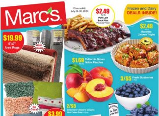 Marc’s Weekly Ad July 24 – July 30, 2024 (Back to School Promotion Included)