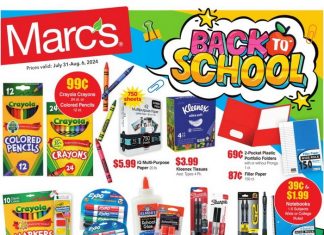 Marc’s Weekly Ad Jul 31 – Aug 06, 2024 (Back to School Promotion Included)