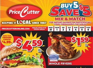 Price Cutter Weekly Ad Jul 31 – Aug 06, 2024
