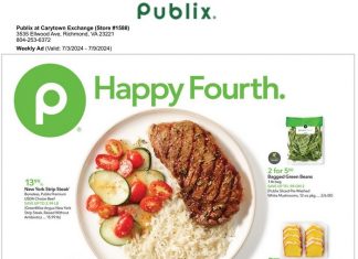 Publix Weekly Ad July 03 – July 09, 2024 (4th of July Promotion Included)