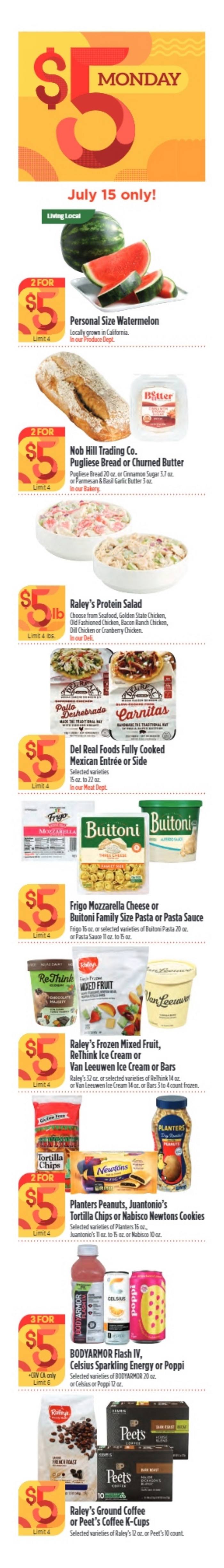 Raley's Weekly Ad July 10 – July 16, 2024