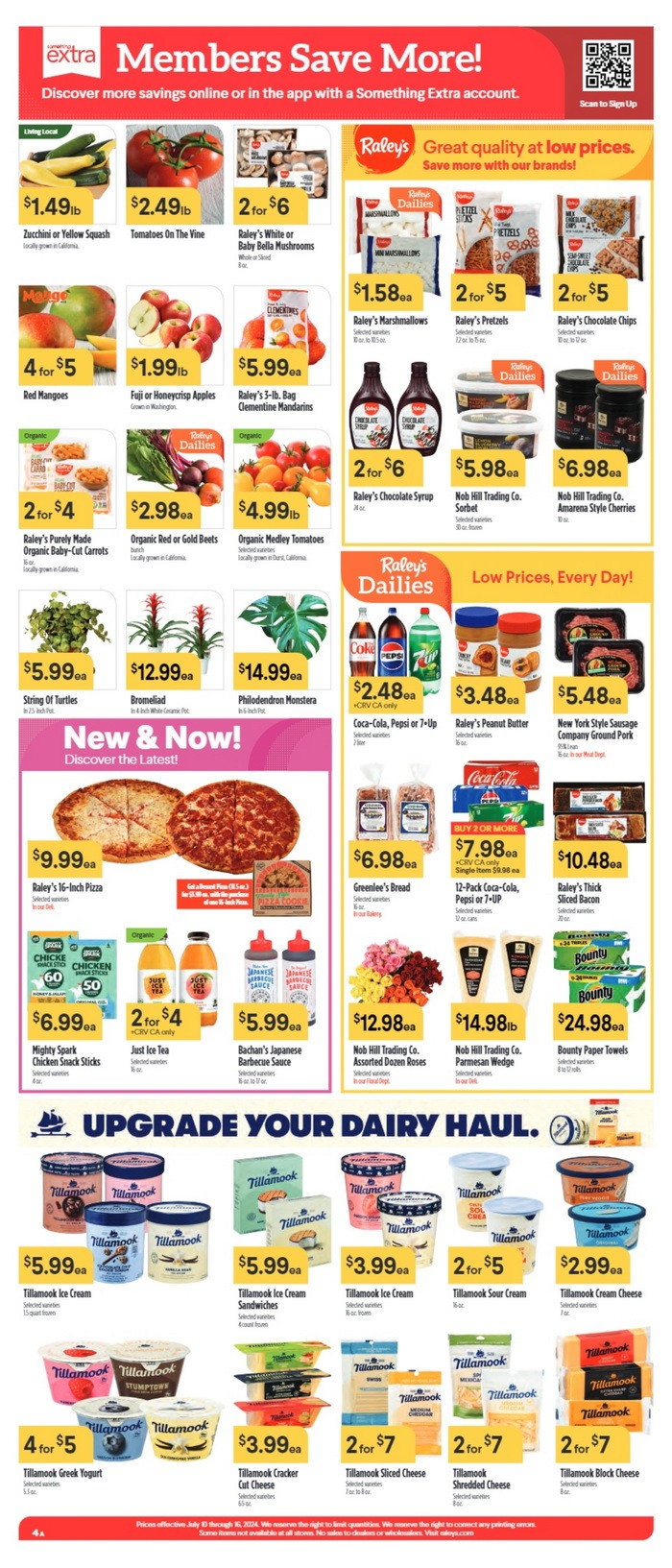 Raley's Weekly Ad July 10 – July 16, 2024