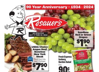 Rosauers Weekly Ad Jul 17 – Jul 23, 2024