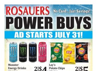 Rosauers Monthly Ad Jul 31 – Aug 27, 2024