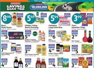 Save Mart Supermarkets July Sale Jul 10 – Aug 06, 2024