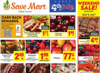 Save Mart Supermarkets Weekly Ad Jul 03 – Jul 09, 2024 (4th of July Promotion Included)