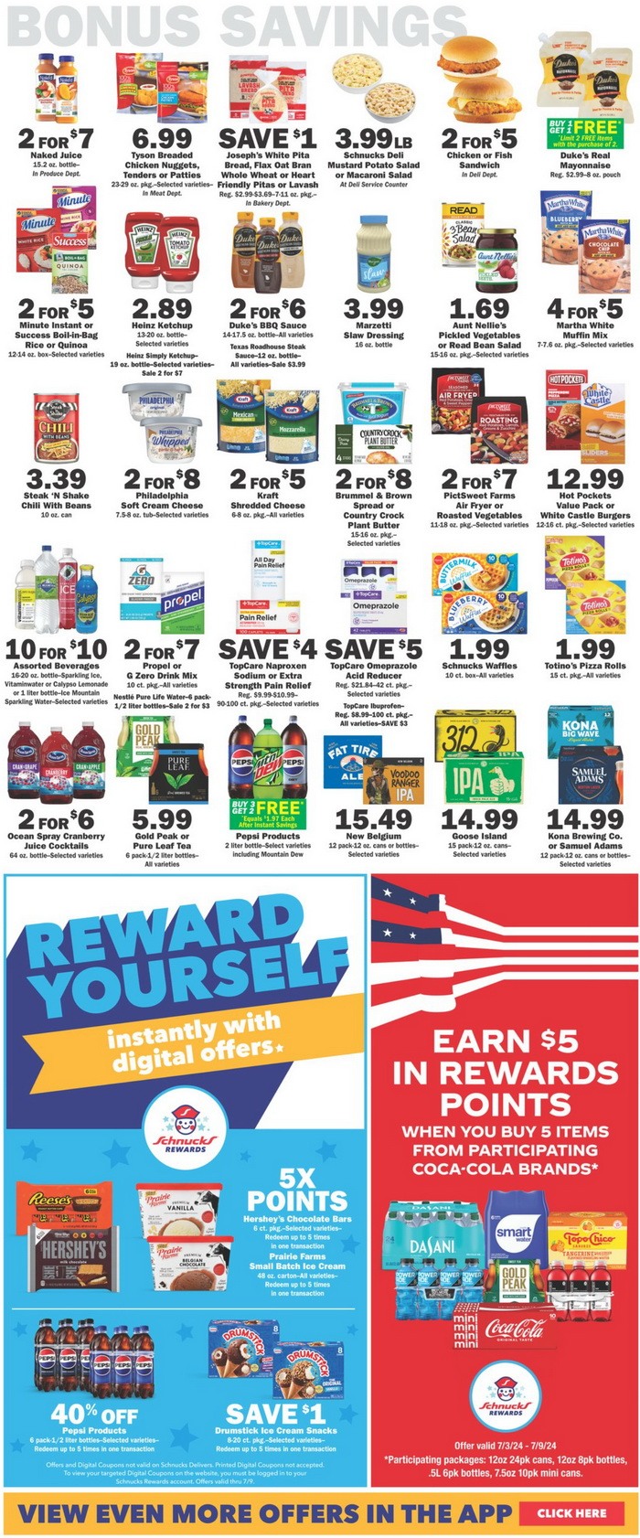 Schnucks Weekly Ad July 03 July 09, 2024 (4th of July Promotion Included)