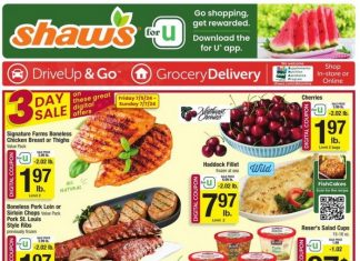 Shaw’s Weekly Ad July 05 – July 11, 2024
