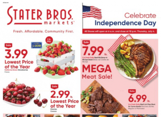 Stater Bros Weekly Ad July 03 – July 09, 2024 (4th of July Promotion Included)