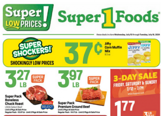 Super 1 Foods Weekly Ad Jul 10 – Jul 16, 2024