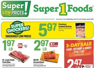 Super 1 Foods Weekly Ad Jul 17 – Jul 23, 2024