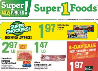 Super 1 Foods Weekly Ad Jul 24 – Jul 30, 2024