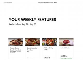The Fresh Market Weekly Ad July 24 – July 30, 2024