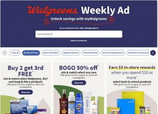 Walgreens Weekly Ad July 07 – July 13, 2024