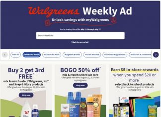 Walgreens Weekly Ad July 21 – July 27, 2024