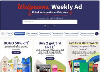 Walgreens Weekly Ad Jul 28 – Aug 03, 2024