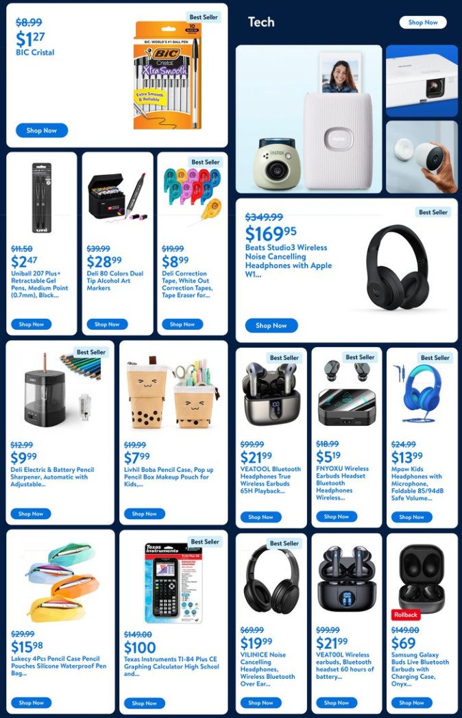 Walmart Weekly Ad Jul 24 Jul 30 2024 Back To School Promotion Included