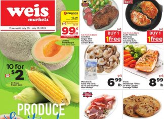 Weis Markets Weekly Ad Jul 05 – Jul 10, 2024