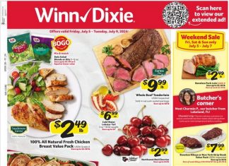 Winn-Dixie Weekly Ad July 05 – July 09, 2024