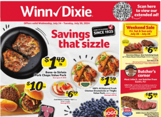 Winn-Dixie Weekly Ad Jul 24 – Jul 30, 2024
