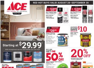 ACE Hardware Monthly Ad Aug 28 – Sep 30, 2024
