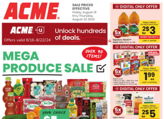 Acme Weekly Ad Aug 16 – Aug 22, 2024