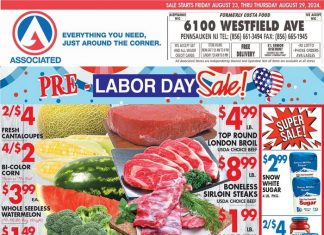 Associated Supermarkets Weekly Ad Aug 23 – Aug 29, 2024 (Labor Day Promotion Included)