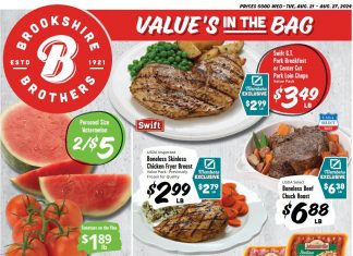 Brookshire Brothers Weekly Ad Aug 21 – Aug 27, 2024