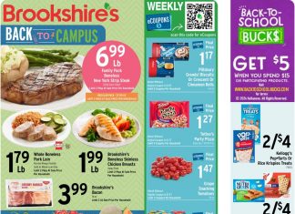 Brookshire’s Weekly Ad Aug 07 – Aug 13, 2024 (Back to School Promotion Included)