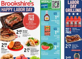 Brookshire’s Weekly Ad Aug 28 – Sep 03, 2024 (Labor Day Promotion Included)