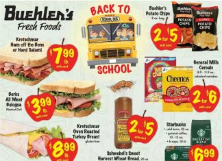 Buehler’s Weekly Ad Aug 21 – Aug 27, 2024 (Back to School Promotion Included)
