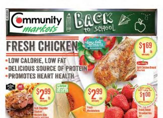 Community Markets Weekly Ad Aug 08 – Aug 14, 2024 (Back to School Promotion Included)