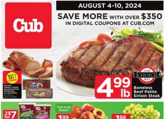 Cub Foods Weekly Ad Aug 04 – Aug 10, 2024