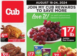 Cub Foods Weekly Ad Aug 18 – Aug 24, 2024 (Back to School Promotion Included)